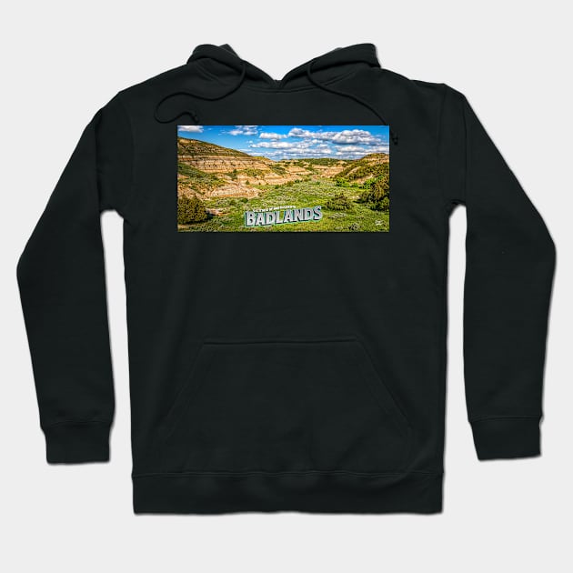 North Dakota Badlands Hoodie by Gestalt Imagery